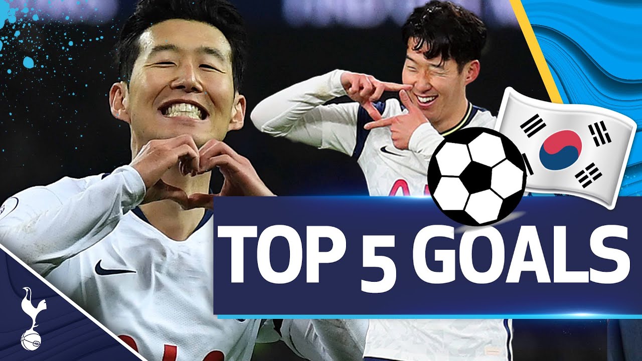 Heung-Min Son's TOP FIVE Premier League goals of all-time! background