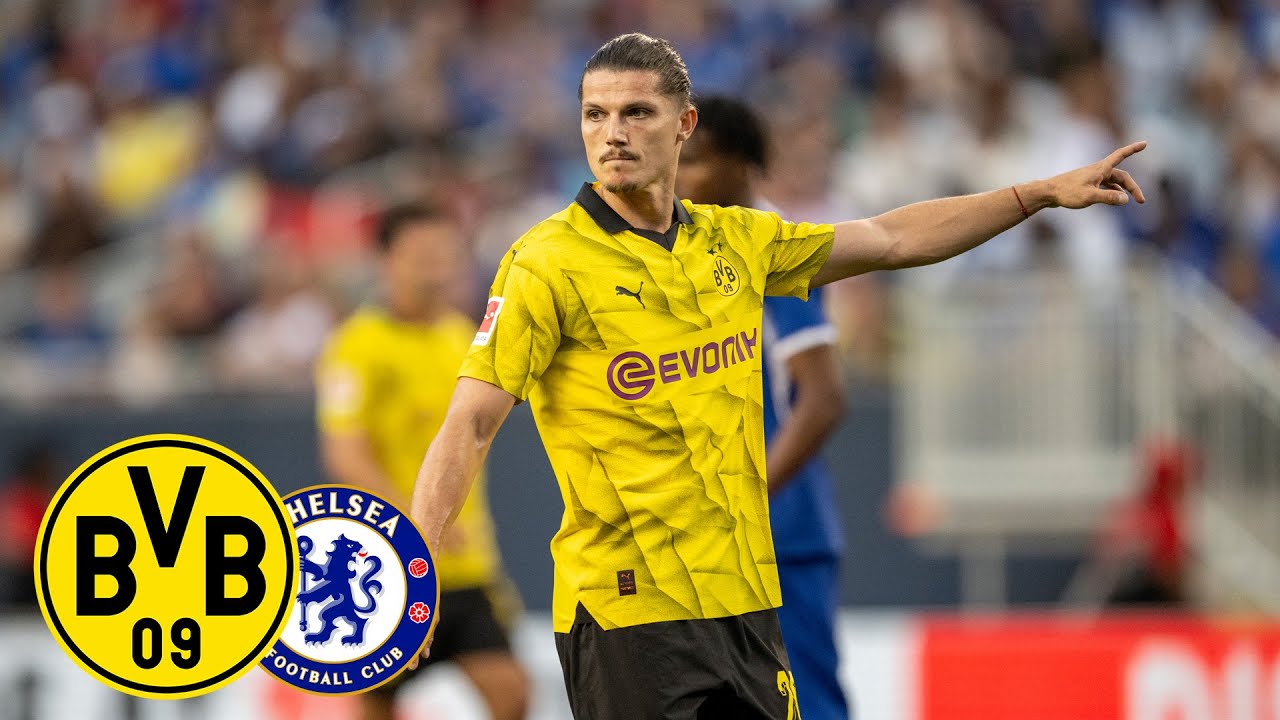 BVB bleibt auf US-Tour ungeschlagen | BVB - Chelsea 1:1 | Highlights background