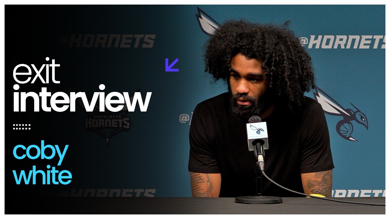 2025-26 Exit Interview - Coby White background