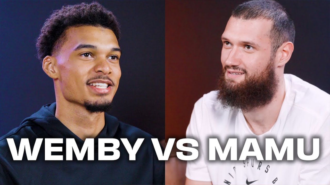 Wemby and Mamu Go ONE on ONE in NBA 2K! background
