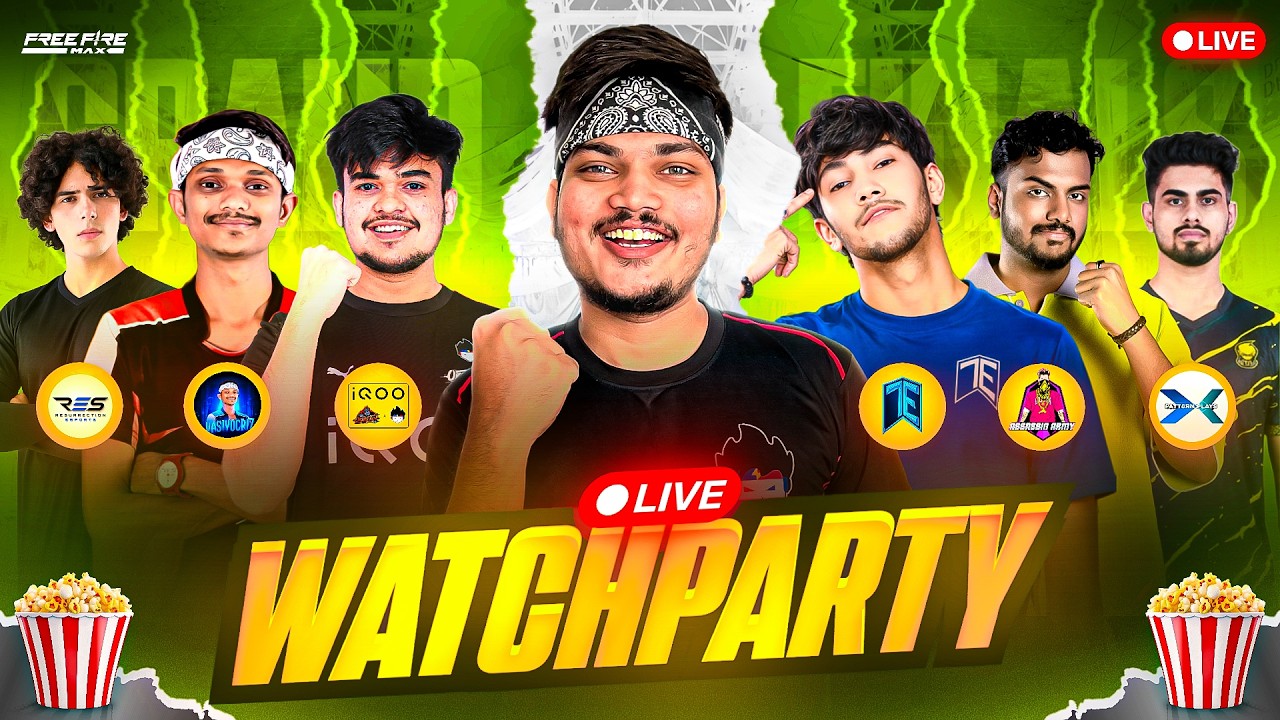 LIVE🔴 FREE FIRE TOURNAMENT TSG VS ELITE VS S8UL CHAMPIONS TAKE IT ALL - TSG RITIK