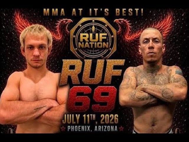 JoJo Griffin vs. Robert Mendoza Jr - RUF 69