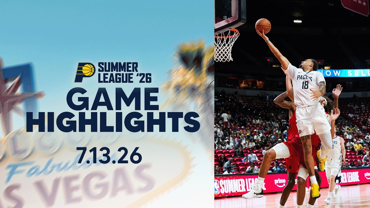 Indiana Pacers Summer League Highlights vs. Toronto Raptors | July 13, 2026