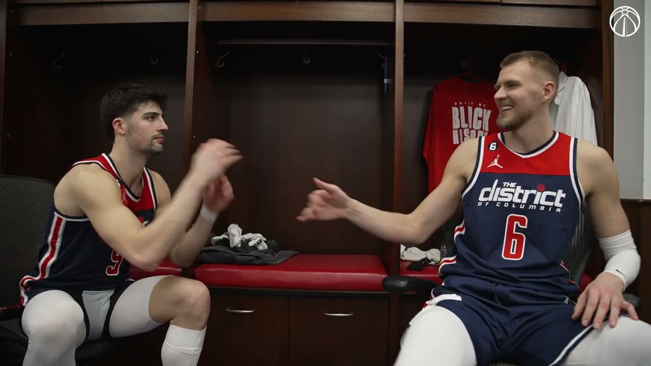 Inside the Lockerroom: Postgame after win over Indiana Pacers background