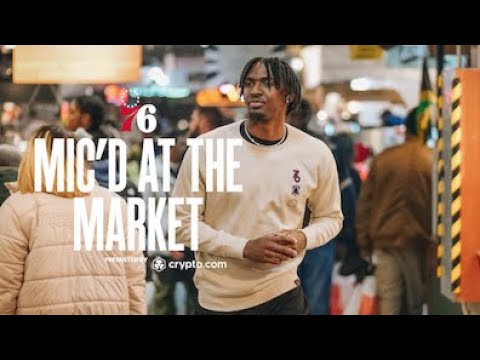 MIC'D AT THE MARKET: TYRESE MAXEY