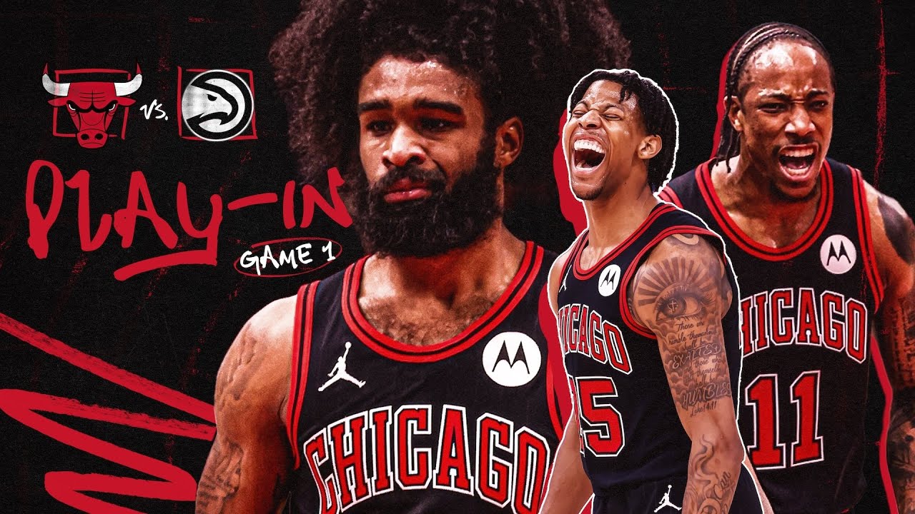 Mini-Movie: Coby White has the game of his life in the play-in | Chicago Bulls background