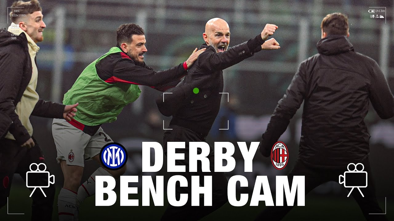 Derby Bench Cam | Yet another POV of #InterMilan background
