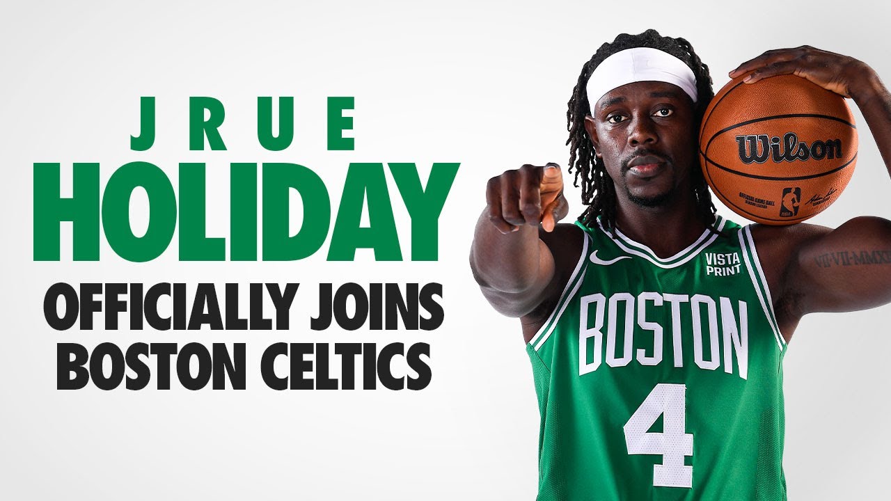 Celtics Guard Jrue Holiday discusses his trade to Boston