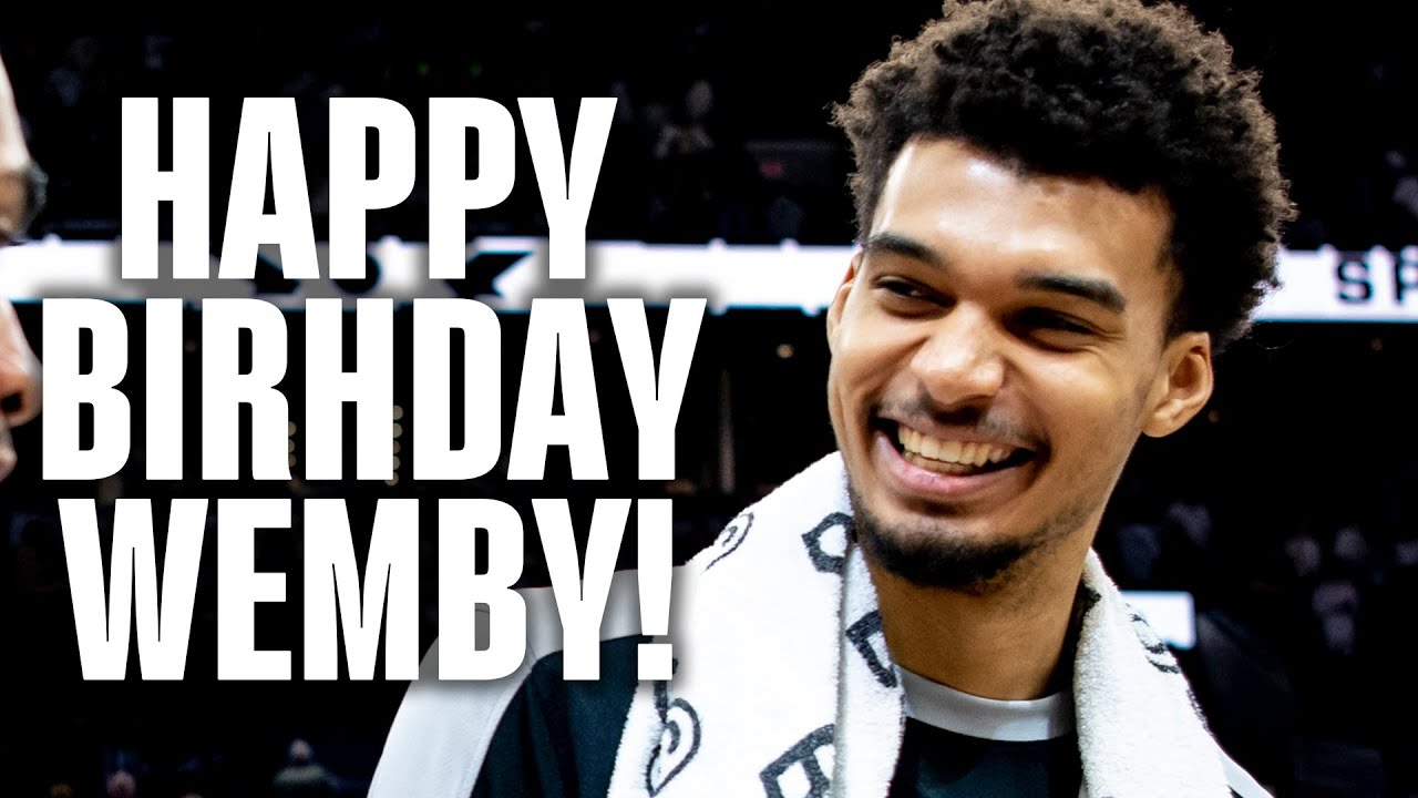Celebrating Wemby's 21st Birthday with 21 minutes of Highlights!