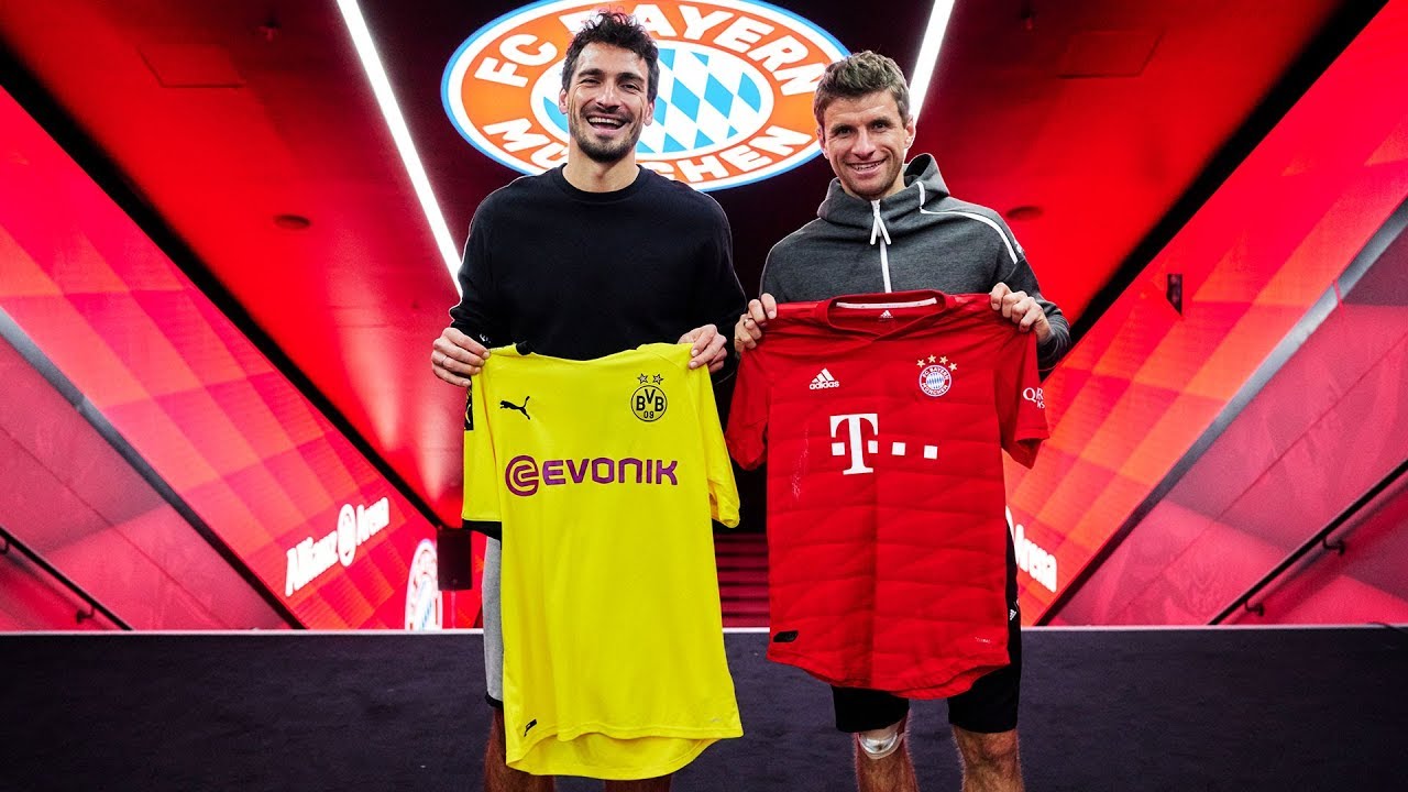 ThoMats Challenge #10 - Anniversary Edition from the Allianz Arena | Thomas Müller vs. Mats Hummels background