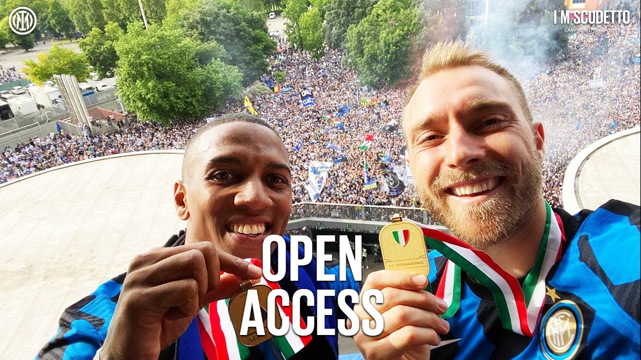 INTER 5-1 UDINESE | OPEN ACCESS | A day to remember! 🇮🇹🖤💙🏆🥳 background