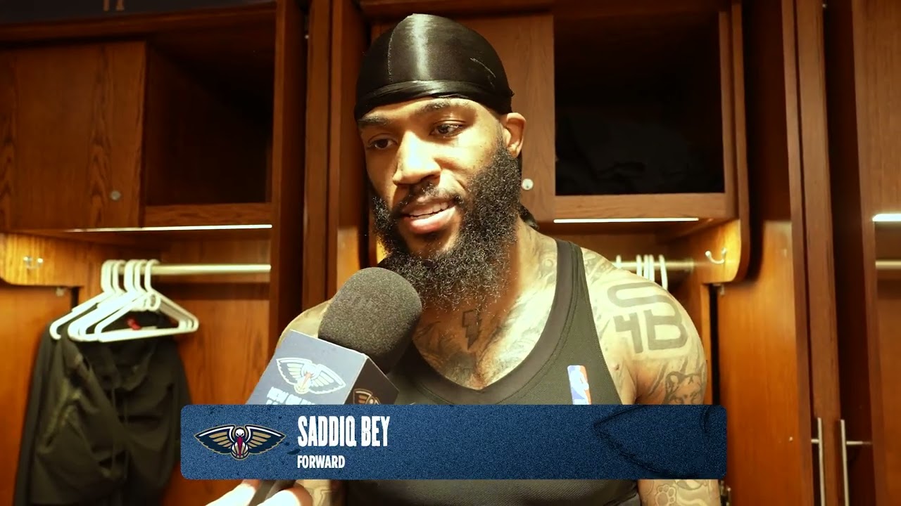 Saddiq Bey | Pelicans-Magic Postgame Interview 4/5/2026