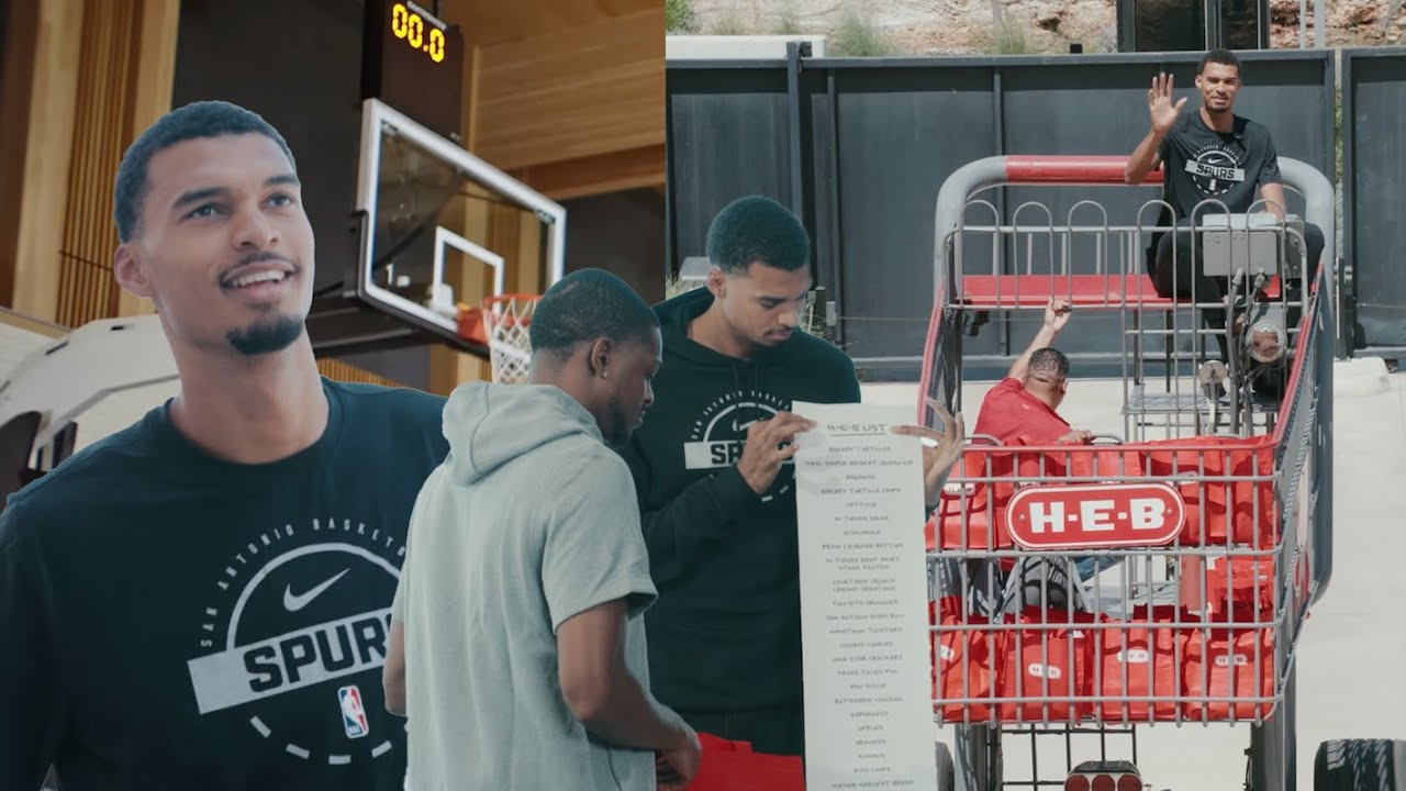 Off-Script & Unfiltered: The Spurs' Secret H-E-B Commercial Bloopers! background