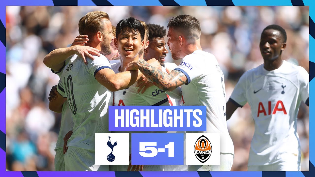 HARRY KANE SCORES FOUR! | TOTTENHAM HOTSPUR 5-1 SHAKHTAR DONETSK | HIGHLIGHTS background