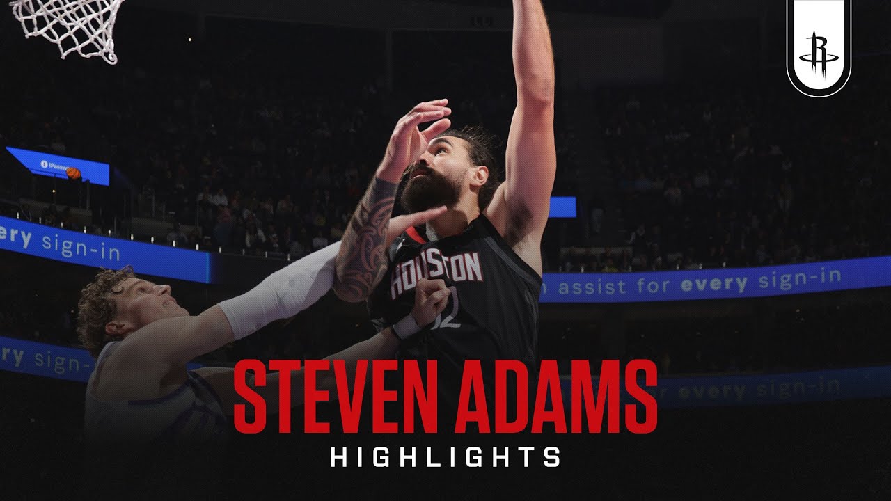Steven Adams (13 points) Highlights vs. Utah Jazz background