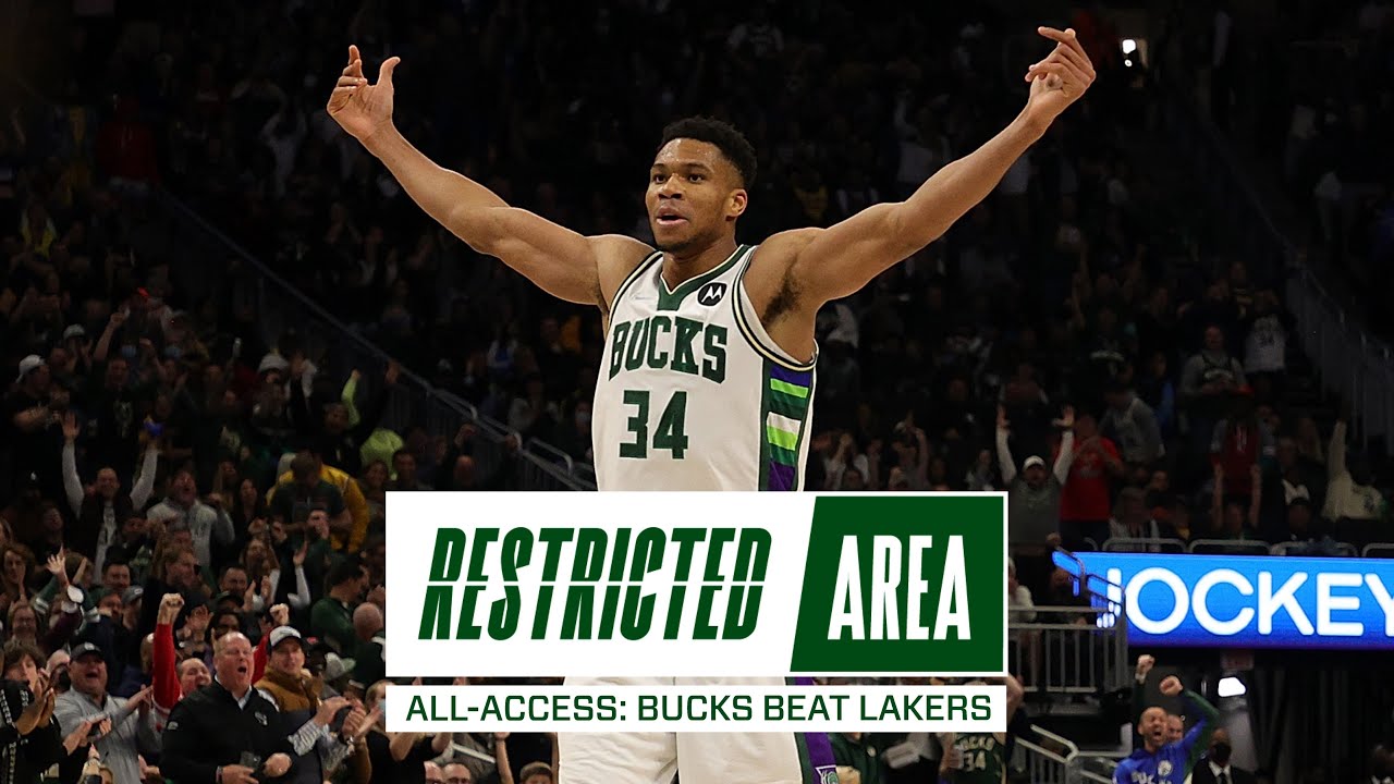 All-Access: Giannis Drops 47 On Lakers In Win & Khris Middleton Returns vs. AD, Melo & Russ background