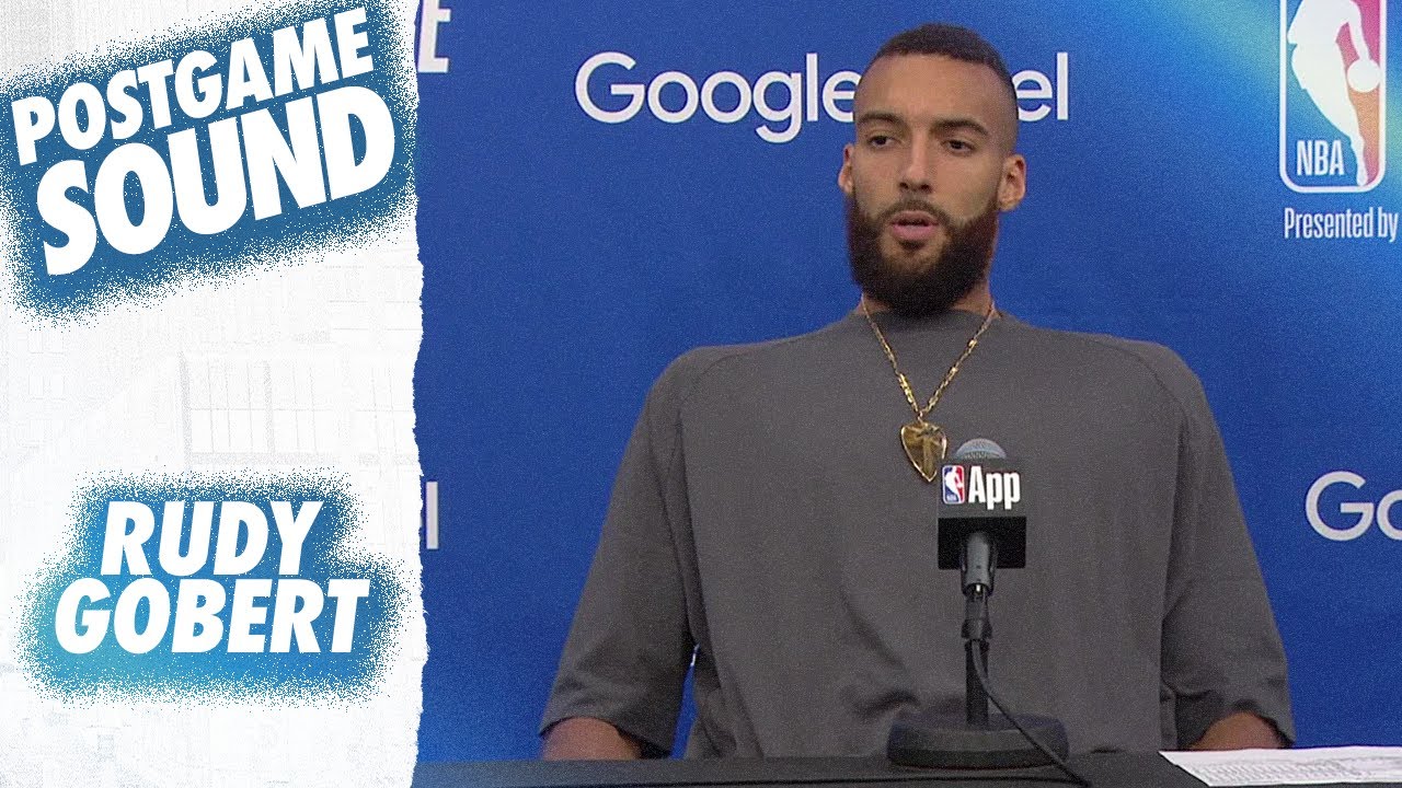 "Just Going To Keep Giving My Best." | Rudy Gobert Postgame Sound | 05.24.24