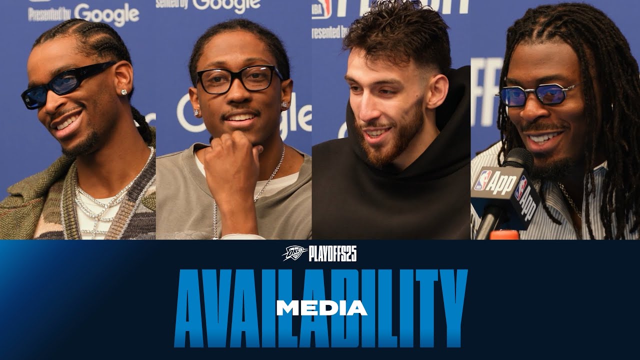 Full Post Game Media Availability | OKC Thunder vs Denver Nuggets | NBA Playoffs | May 13, 2025