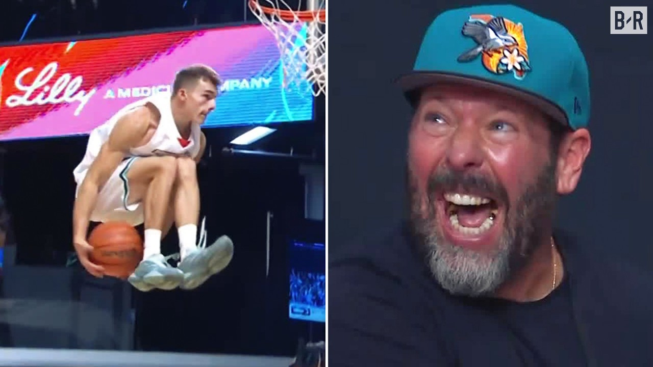 5'10" Dunker Goes Under the Legs & Had Bert Kreischer Fired Up | Dunkman