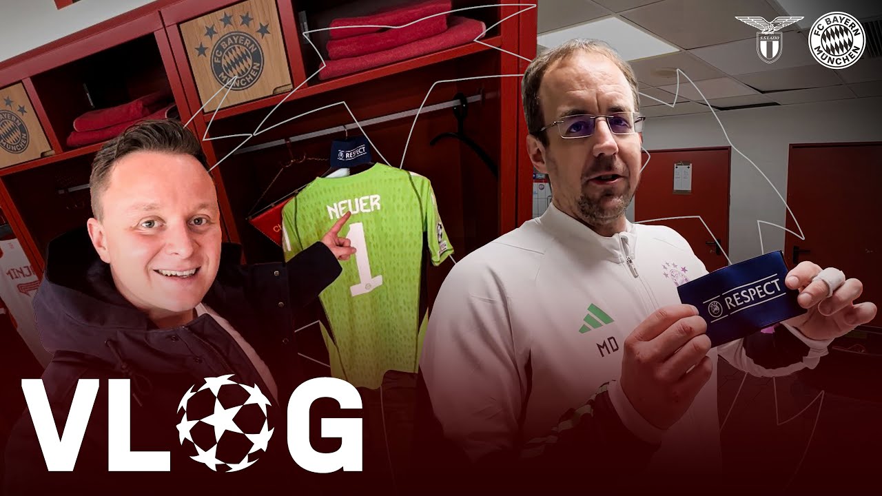No Champions League trip works without HIM | FC Bayern VLOG with equipment manager Martin background