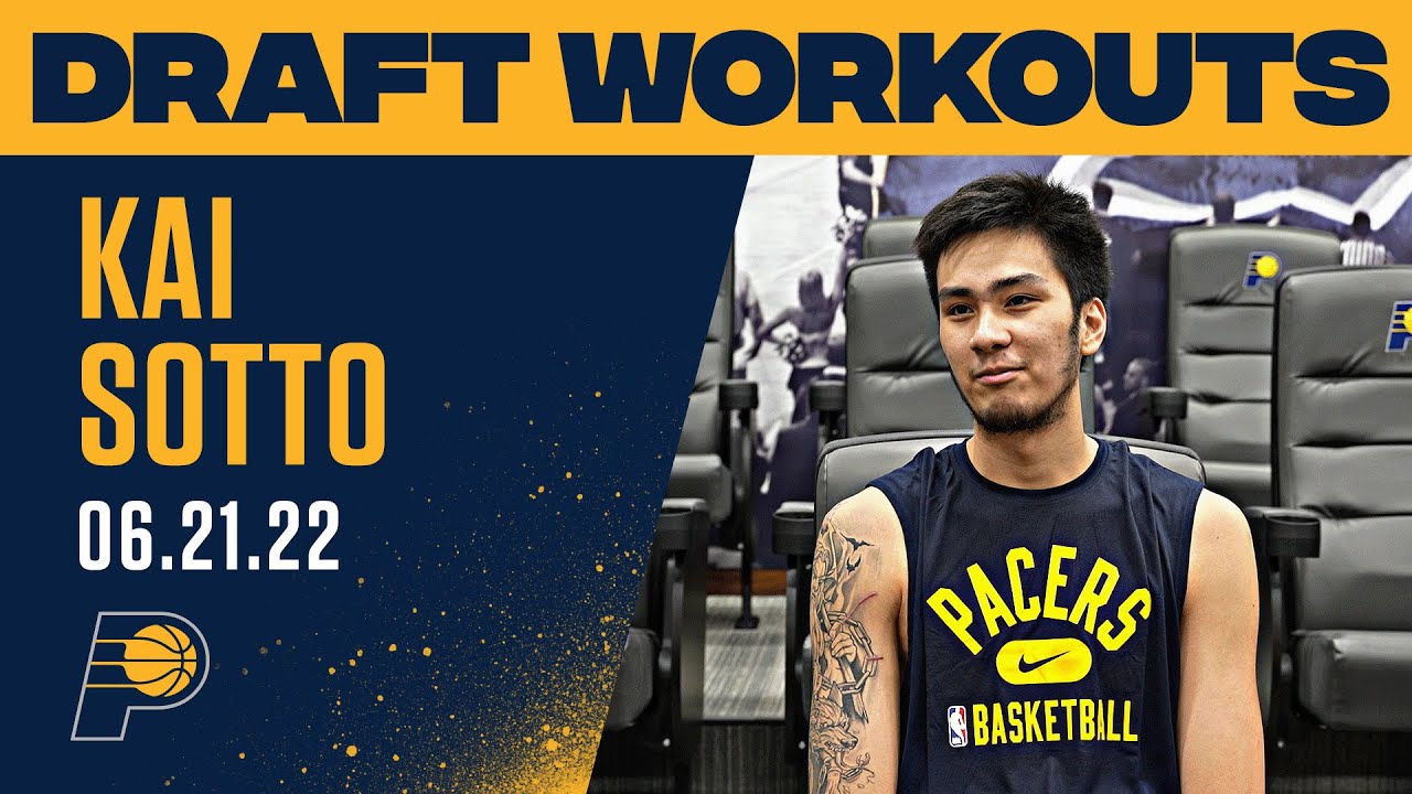 2022 Draft Workouts: Kai Sotto | Indiana Pacers background