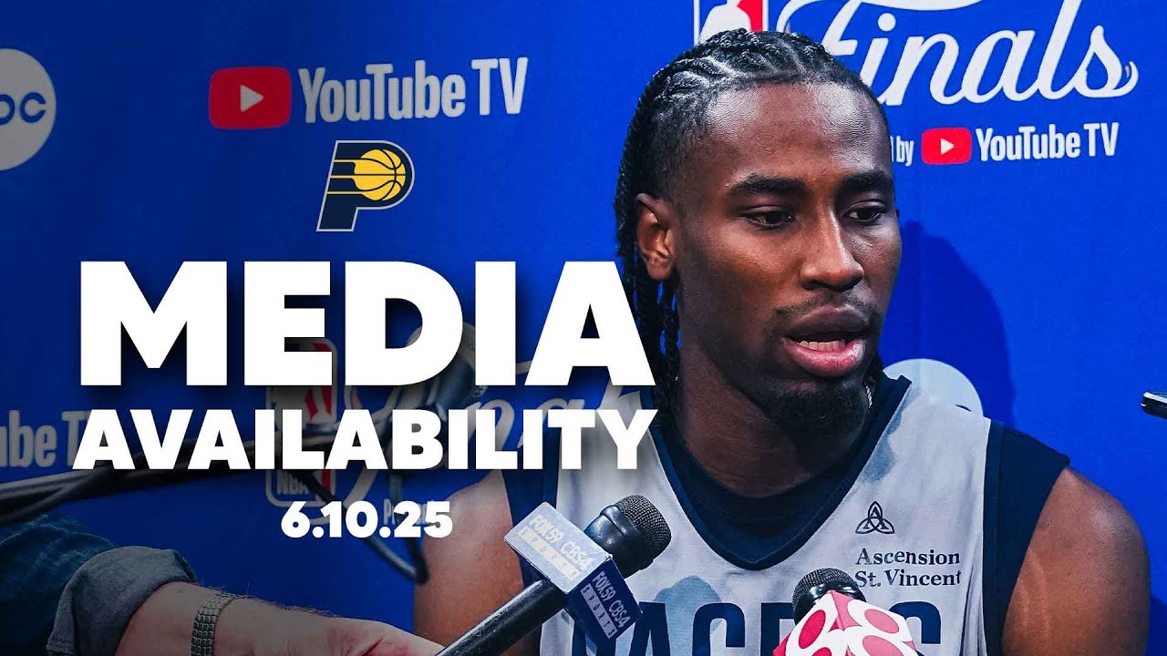 Indiana Pacers NBA Finals Media Availability | June 10, 2025 background