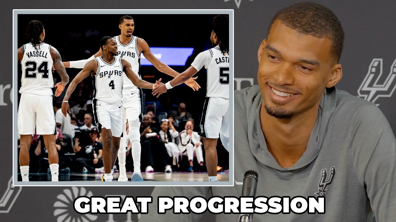 Victor Wembanyama on the NBA's Ongoing MVP Debate and Spurs Winning the Southwest Division Title
