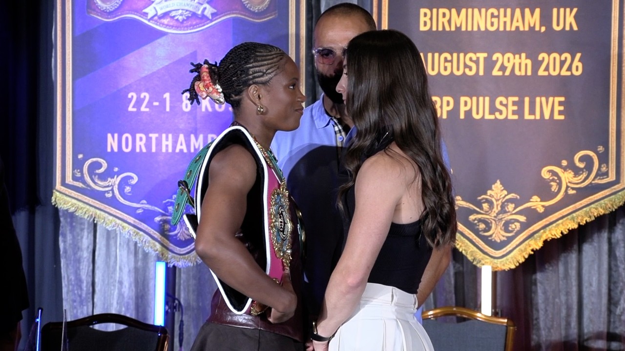 Chantelle Cameron vs Mikaela Mayer | FULL UNDERCARD FACE-OFF'S | DUBOIS & HARPER | MVP/SKY SPORTS