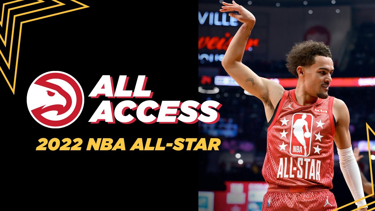 Trae Young All Access | 2022 NBA All-Star Weekend | Atlanta Hawks background