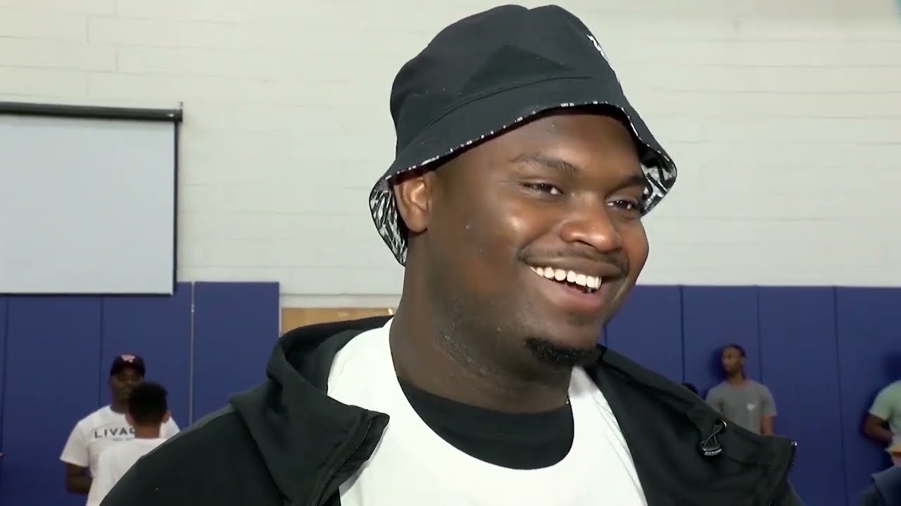 Zion Williamson on next season with Pelicans, community impact | New Orleans Pelicans background