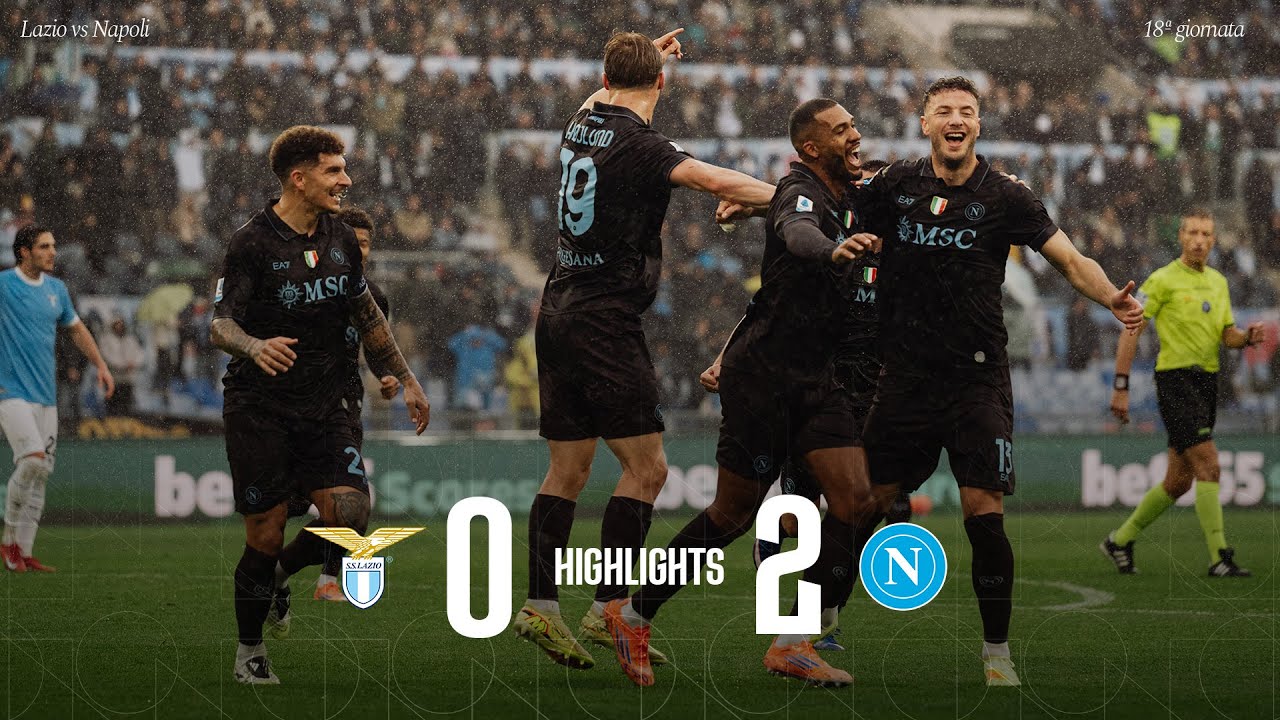 Highlights | Lazio - Napoli 0-2 | Serie A - 18ª giornata background