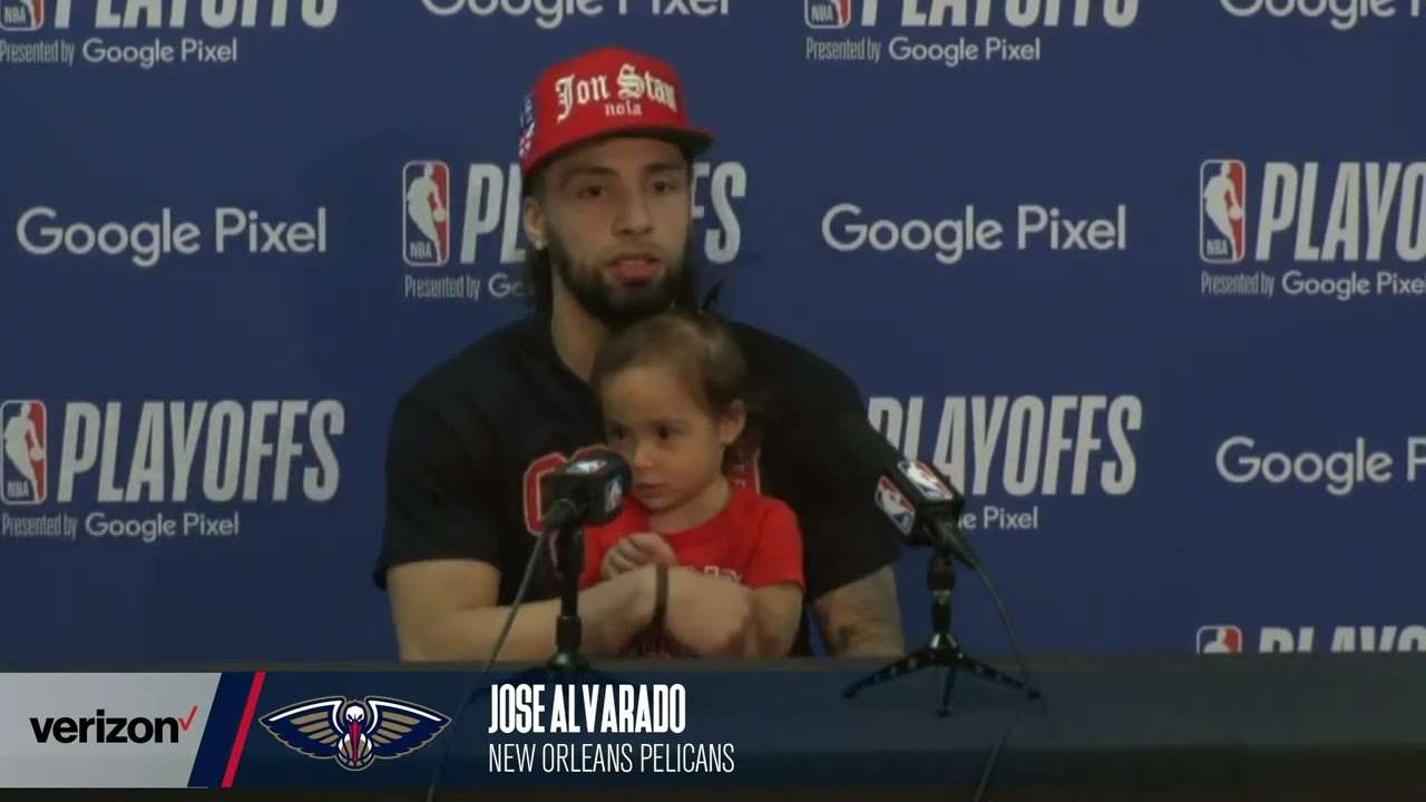 Jose Alvarado Postgame Interview | Pelicans vs Suns 2022 NBA Playoffs Round 1 Game 6 background