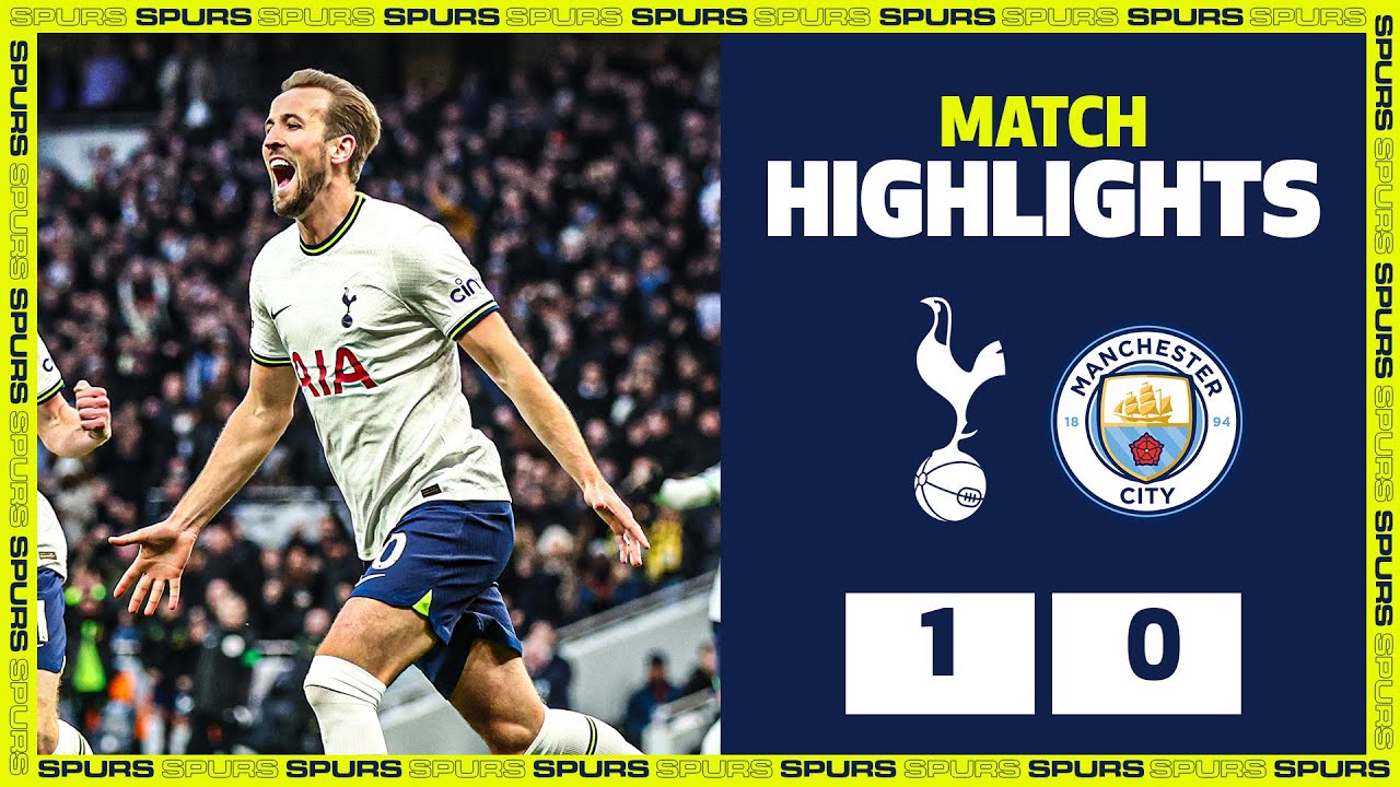 HARRY KANE becomes Spurs' ALL-TIME top goalscorer | HIGHLIGHTS | Spurs 1-0 Man City background