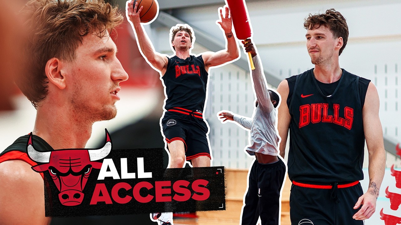 Matas Buzelis is the LEADER of the Summer League Bulls | Chicago Bulls All-Access background
