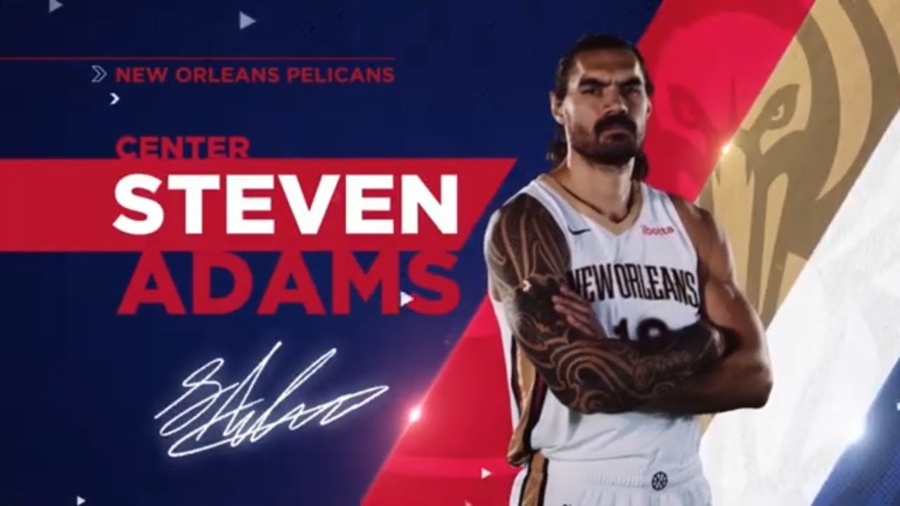 Highlights: Steven Adams Top Plays | 2020-2021 Pelicans Season background
