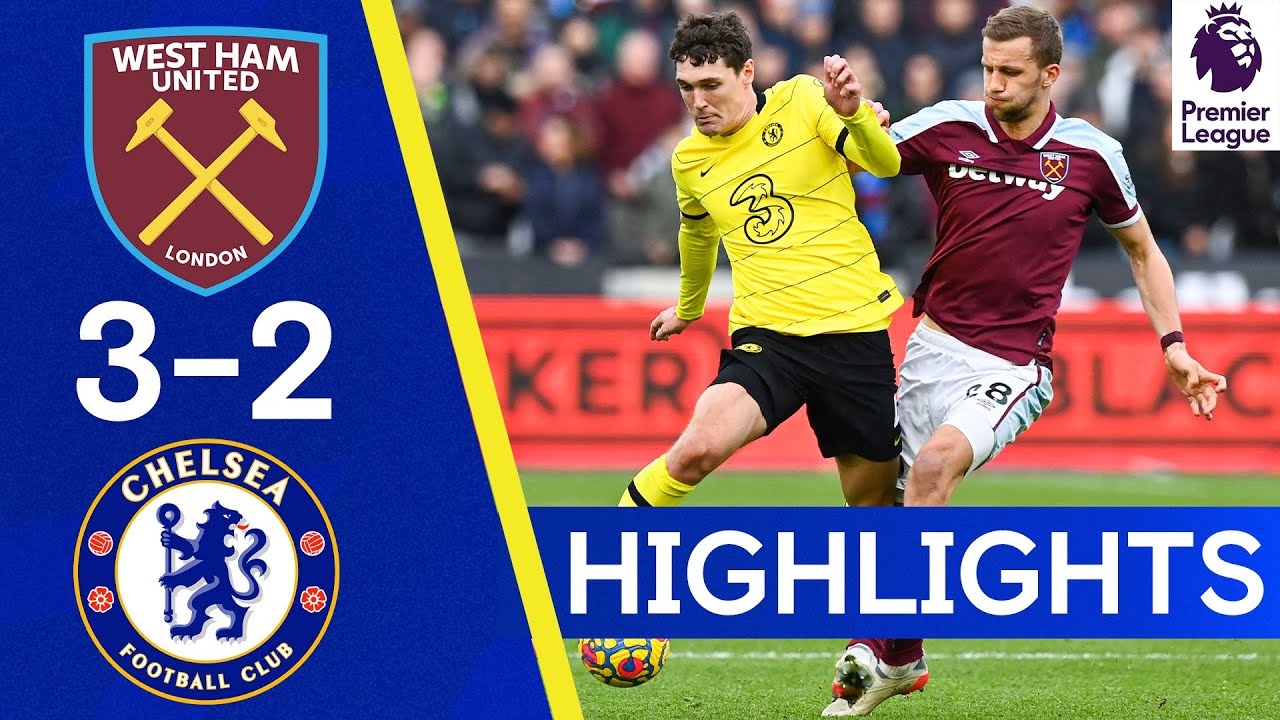 West Ham 3-2 Chelsea | Premier League Highlights background
