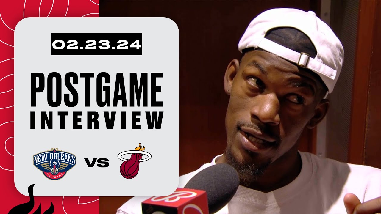 Postgame Interview: Bam Adebayo, Jimmy Butler, Tyler Herro, Erik Spoelstra background