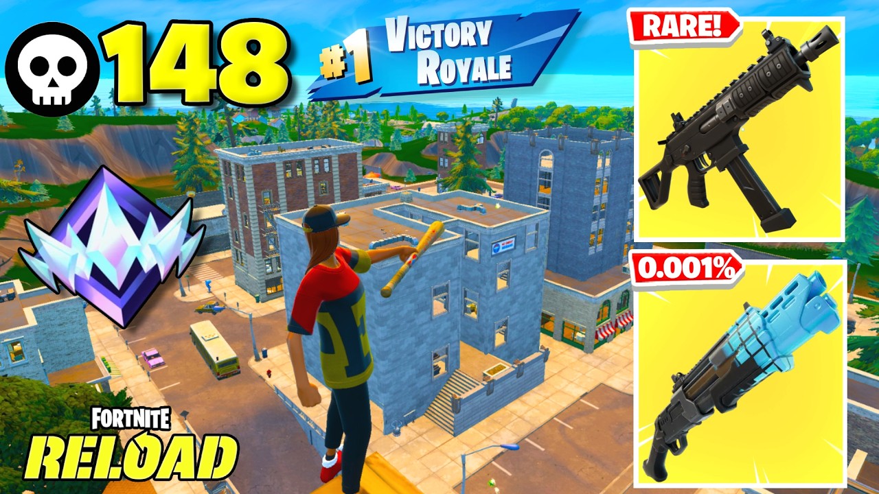 148 Elimination "RANKED RELOADโ Gameplay Wins (Fortnite Chapter 7 PS5 Controller)