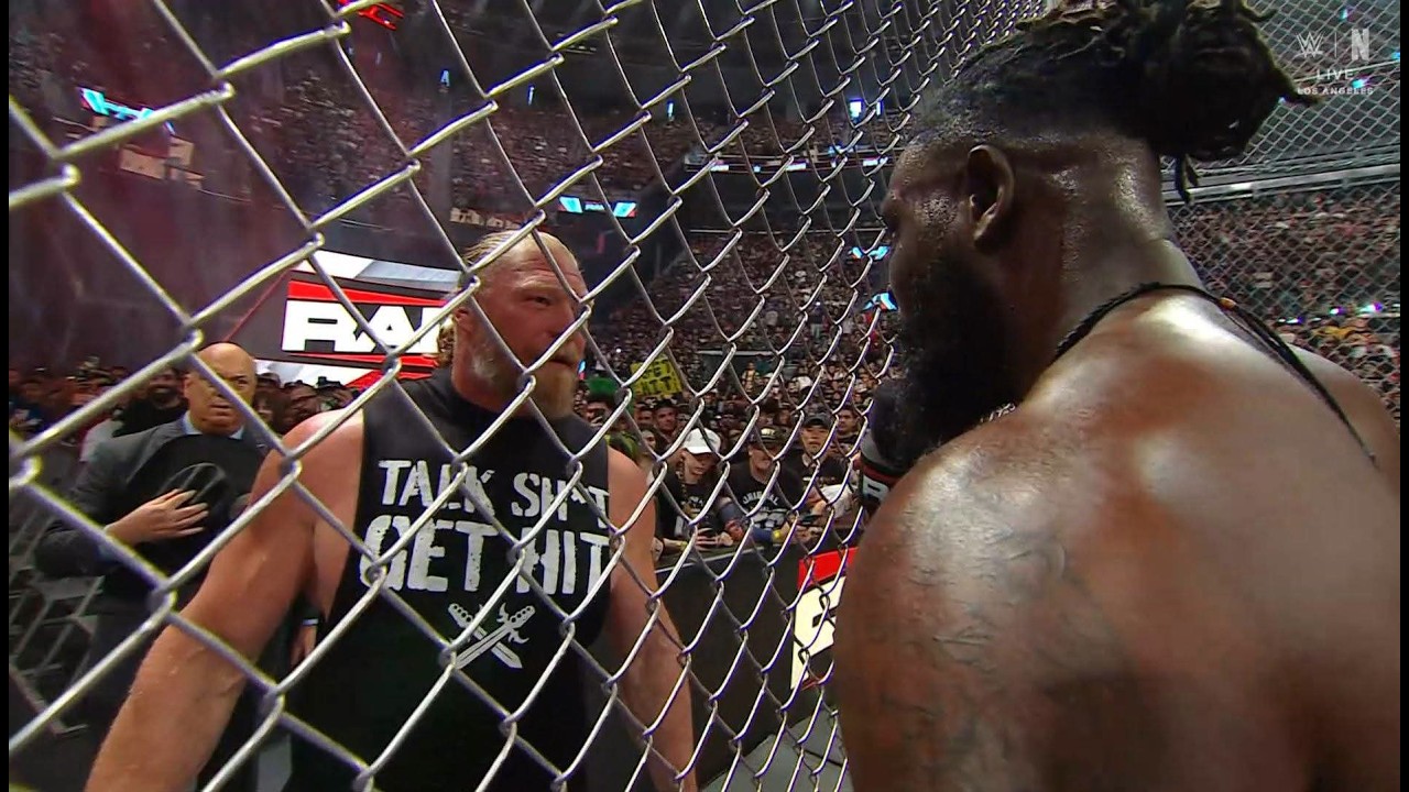 Oba Fem Vs Brock Lesnar I Weigh In Full Segment || WWE Raw 7 / 26 / 2026