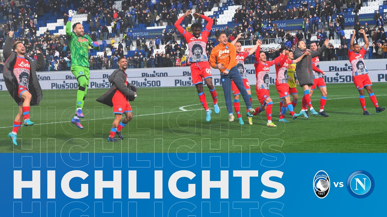 HIGHLIGHTS | Atalanta - Napoli 1-3 | Serie A - 31ª giornata background