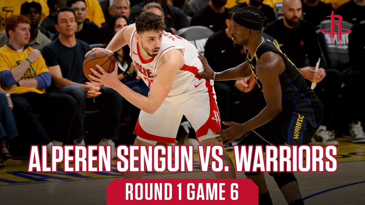 Alperen Sengun (21 points) Highlights vs. Golden State Warriors background