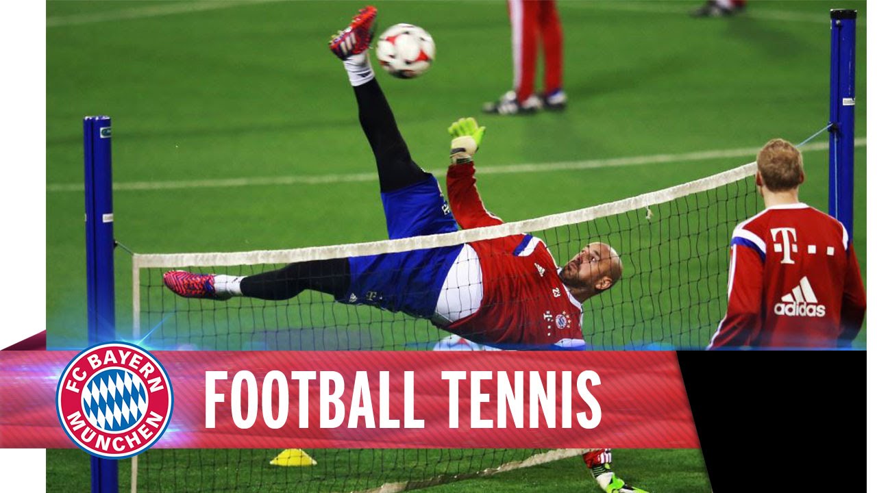 Football tennis background