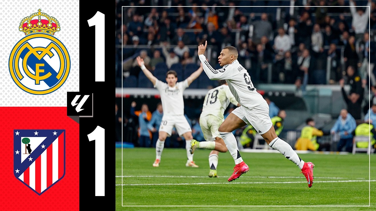 HIGHLIGHTS | Real Madrid 1-1 Atlético de Madrid | LaLiga 2024/25