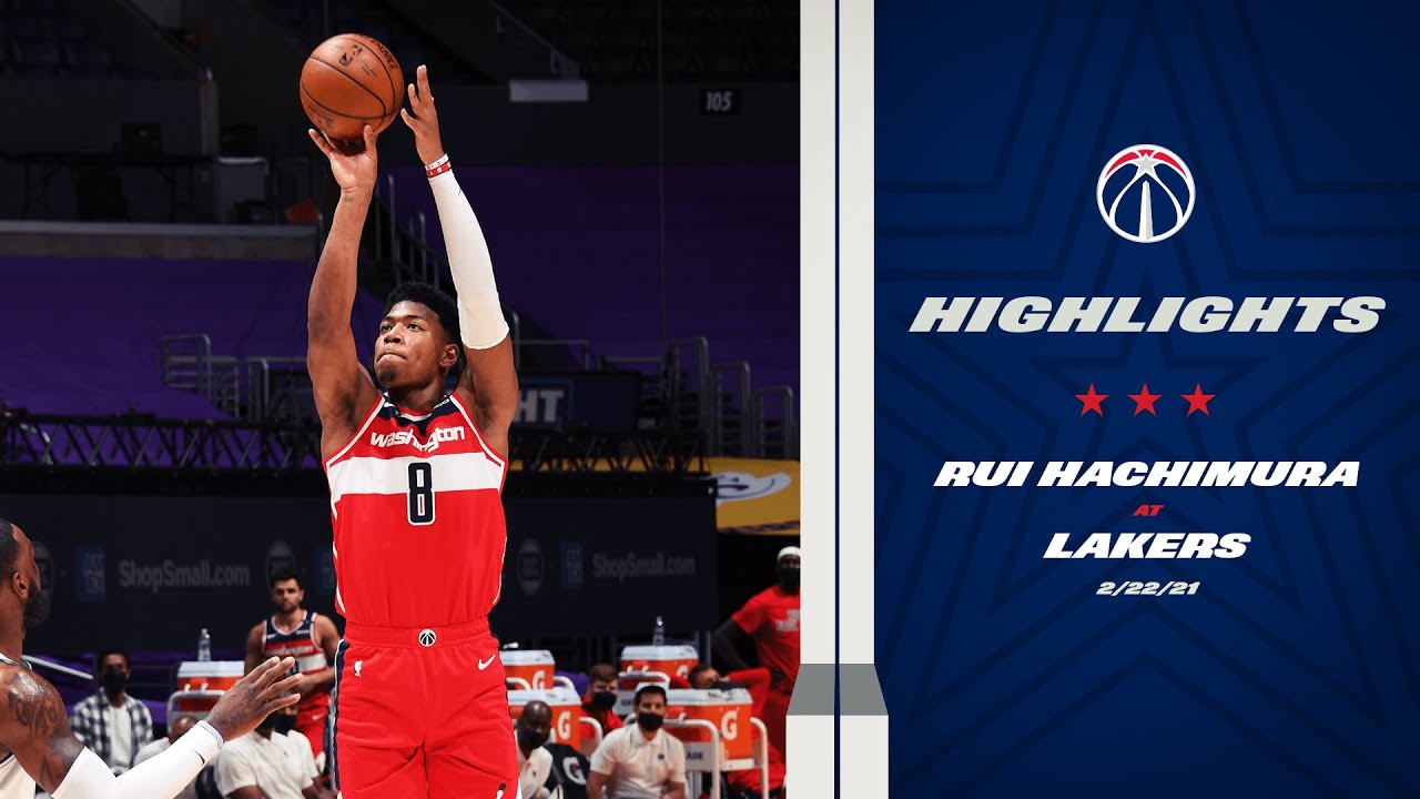 Highlights: Rui Hachimura scores 15 in win over Lakers - 2/22/21