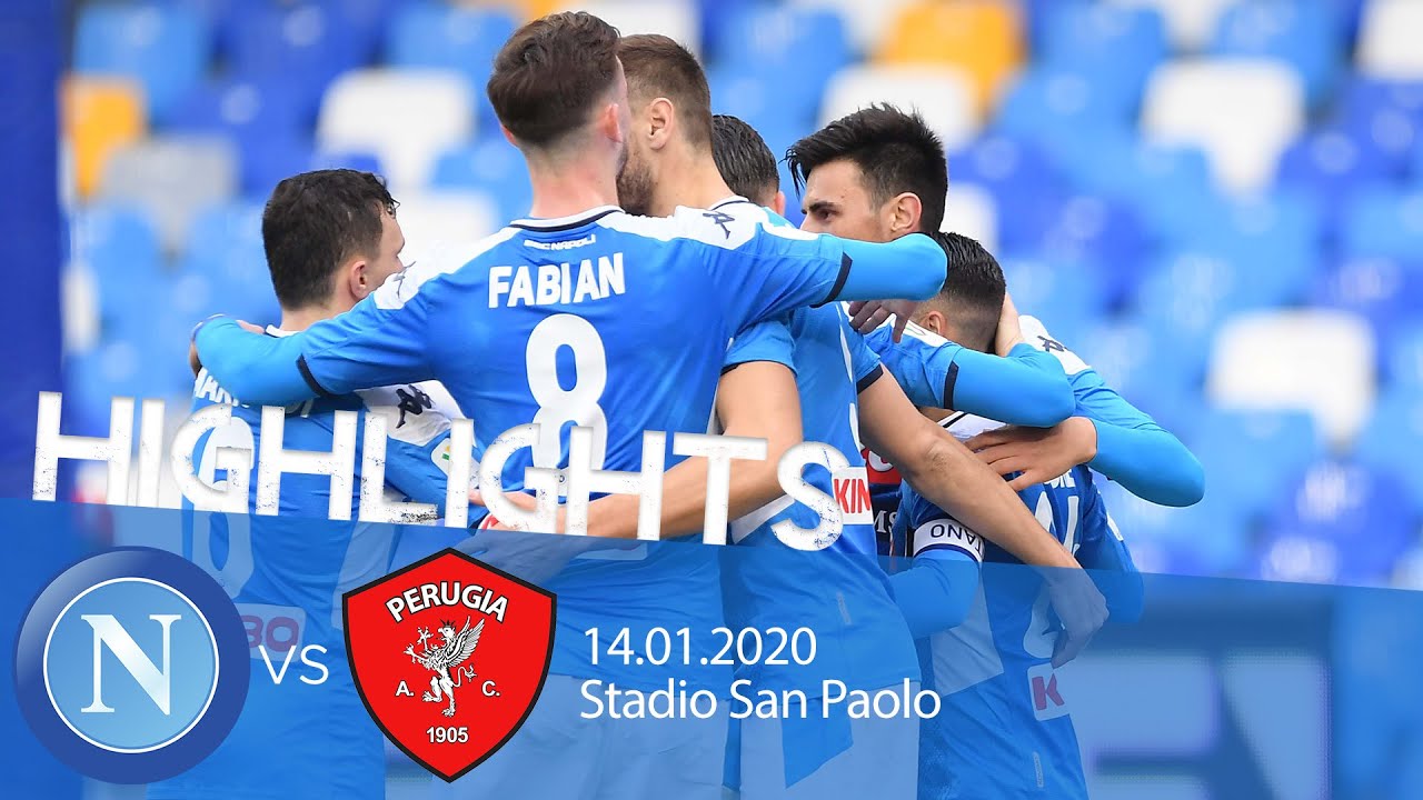 Highlights Coppa Italia - Napoli vs Perugia 2-0 background