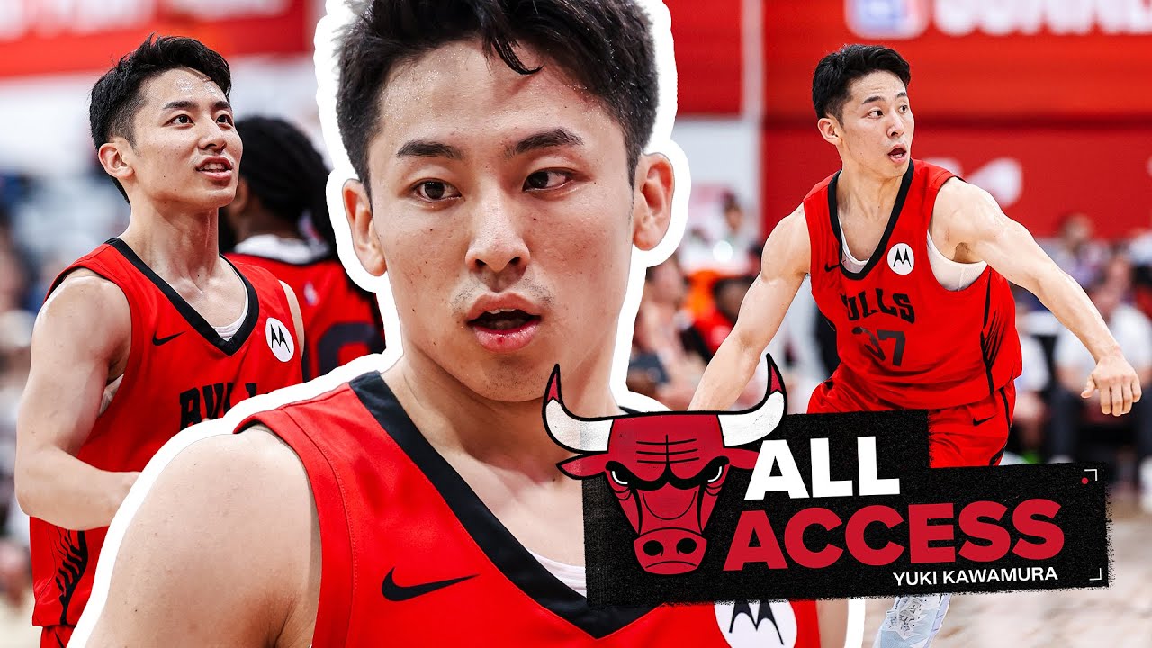 All-Access: Yuki Kawamura SHOWED OUT at NBA Summer League to sign with the Chicago Bulls background