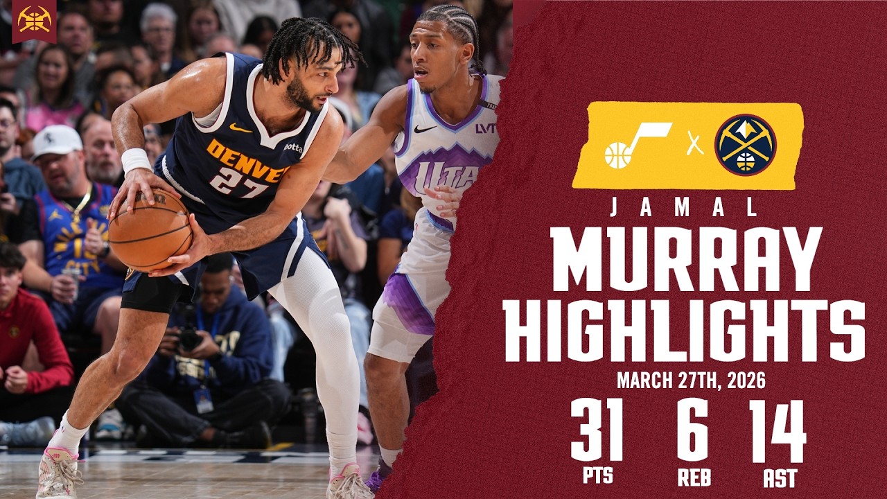 JAMAL MURRAY 32 Points π― | Denver Nuggets Full Game Highlights