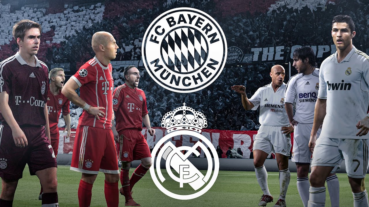 The MOST ICONIC battle in Champions League history! | FC Bayern 🆚 Real Madrid background