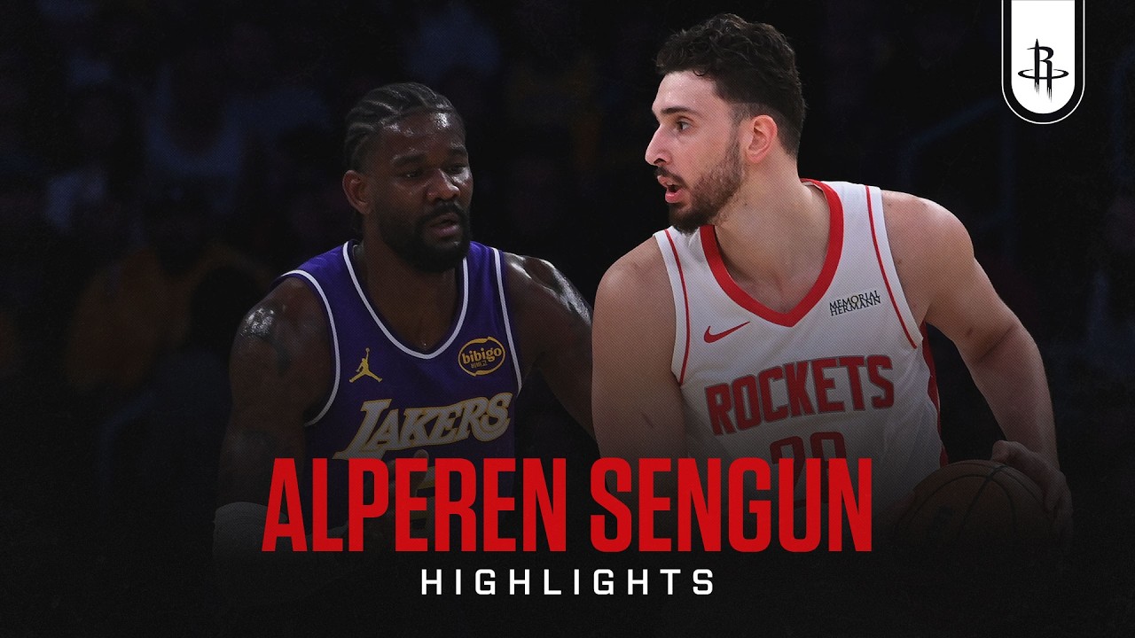 Alperen Sengun (14 points) Highlights vs. Los Angeles Lakers