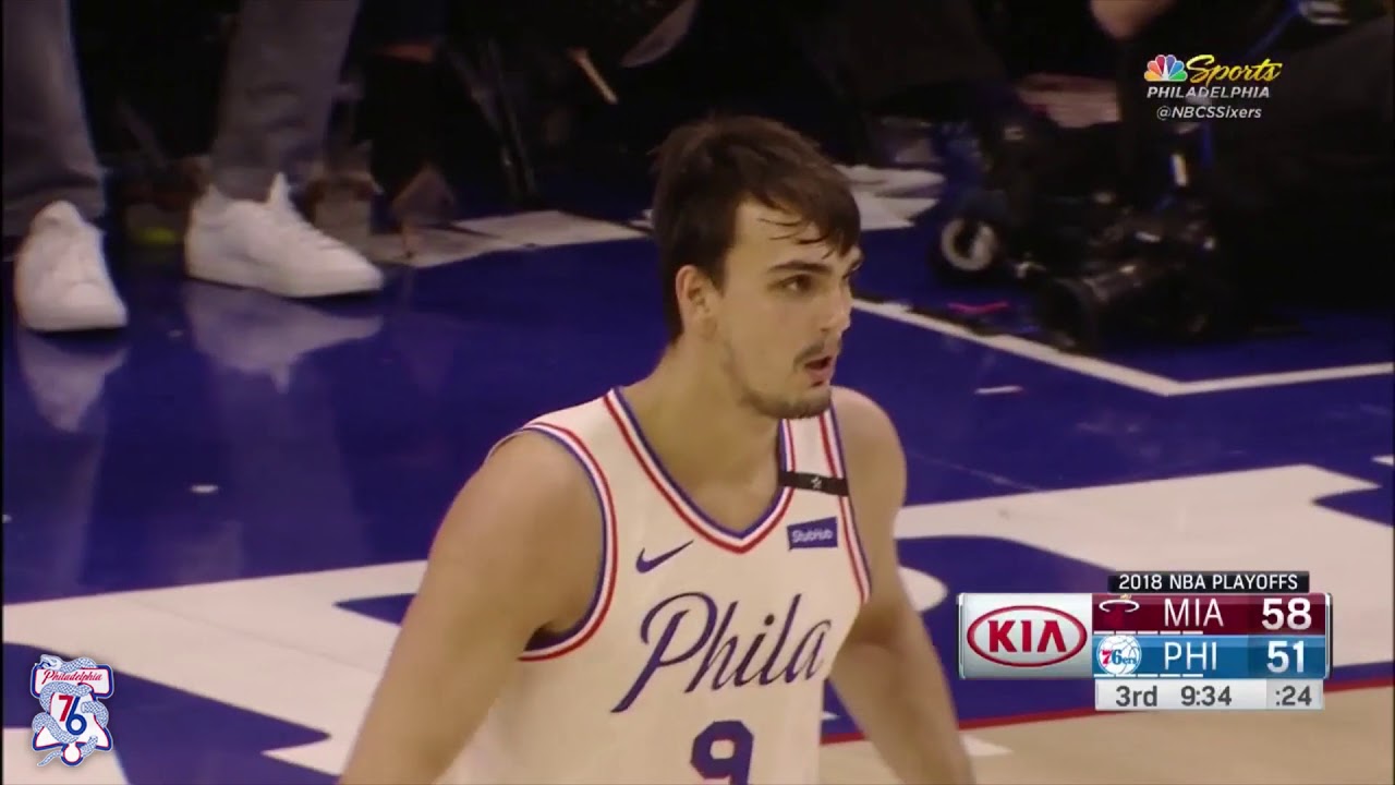 Dario Saric | Highlights vs Heat (4.16.18) background